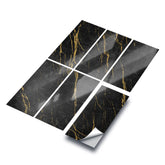 Peel and Stick Stone Tile Stickers for Custom Kitchen Backsplash and Bathroom Wall